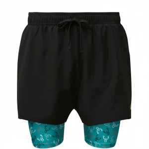 2 in 1 Double Layer Ultra Shorts | Rasselbock Antler