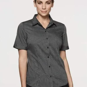 Aussie Pacific Women's Henley Short Sleeve Shirt 2900S