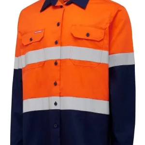 Hard Yakka Women's Taped Hi Vis Shirt Y08805